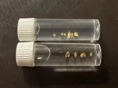 砂金 甲斐黄金村採取 24金 17粒 - メルカリ