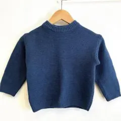 ZARA キッズ ニット セーター ネイビー 98cm