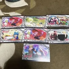 魔都精兵のスレイブ　ポップアップストア　特典　イラストカード　ポストカード　全種