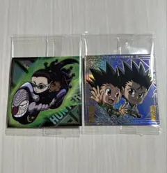HUNTER×HUNTERウエハースシール ゴン&ジン ツボネ&アマネ&カナリア