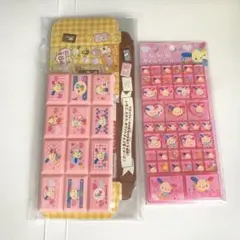 ウサハナ　シールセット　ちょこぶろっくしーる　タイルシール