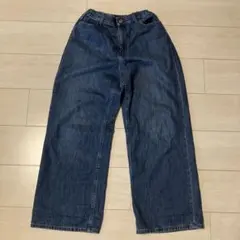 ユニクロ　ワイドフィットストレートデニム150