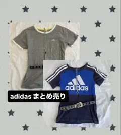 adidas ロゴ　ピチT まとめ売り　半袖シャツ　y2k 平成　ギャルのサムネイル