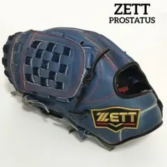 【希少】ZETT　プロステイタス　オーダー　軟式グローブ　源田モデル　左　ブルーのサムネイル