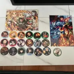 鬼滅の刃ANAキャラクターコースター＆映画特典ポストカードセット