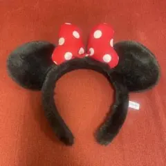 ミニーマウス風ヘアバンド