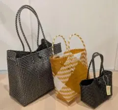 かごバッグ新品３点セット