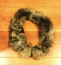 【極美品】リアルファー　ティペット マフラー　カジュアルからフォーマルまで♪