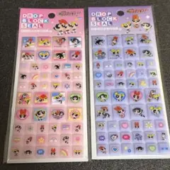 メルカリ最安！パワーパフガールズ【タイルシール　２種セット】