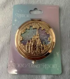 ディズニーランド　コンパクトミラー　シンデレラ城