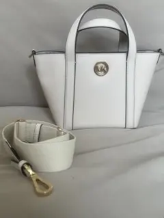 【新品・未使用品】マイケルコース　オフホワイトトートバッグ