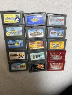 ゲームボーイアドバンス カセットまとめ