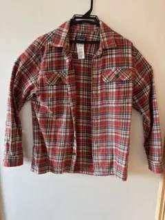 patagonia メンズ XS チェック柄ネルシャツ