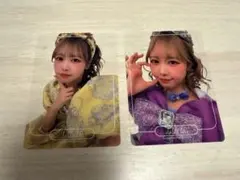 FRUITS ZIPPER 仲川瑠夏 クリアトレカ 2種