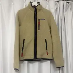 patagonia フリースジャケット S ベージュ