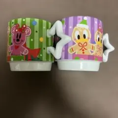 東京ディズニーリゾート クリスマス マグカップ 2個セット