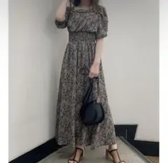 美品　dazzlin ロングワンピース