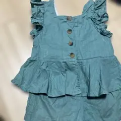 【プティマイン】半袖セットアップ110cm