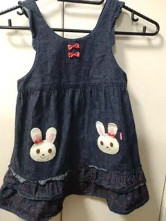 ミキハウス　ジャンバースカート　110