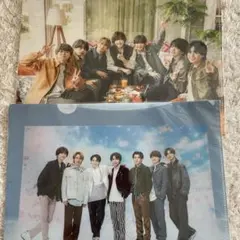 なにわ男子　CD特典、ローソンコラボ、ハイチュウコラボクリアファイルセット