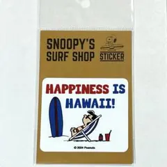 スヌーピーサーフショップステッカー ルーシー