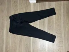 黒 ジョガーパンツ ゴムウエスト