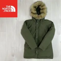 ノースフェイス　ダウンジャケット　ホワイトレーベル　カーキ　プロヒート　メンズS