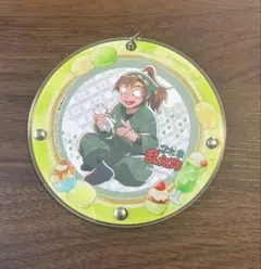 忍たま乱太郎　アニカフェ梅雨の日　コースター　伊作（コースターケース付き）