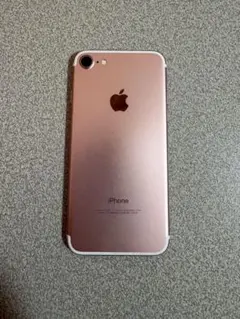 【美品】iPhone7 ローズゴールド 32GB 87%