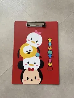 ディズニーキャラクター クリップボード A4サイズ　ツムツム tsumtsum