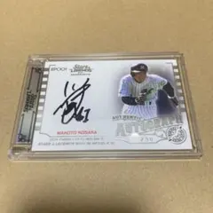 BBM 2023 小坂誠　直筆サイン入り　レア　カード　60/60 BBM 2023 小坂誠 直筆サイン入り レア カード 60/60