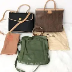 ブランドバッグ まとめ 3点 LOEWE ETRO Jockie chanのサムネイル