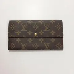 ルイヴィトン モノグラム 長財布 ポルトフォイユ サラ 外側美品