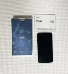 た*）様 isai LGL22 黒　スマホのサムネイル