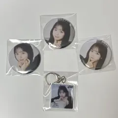 増田彩乃 すき 쿠지 アクリルキーホルダー 缶バッチ きゅーすと 生誕