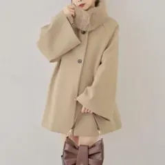2026年最新】ファー取り外しケープコート chicoの人気アイテム - メルカリ