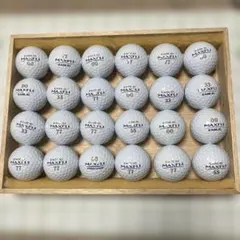 美品‼️MAXFLI EASE ID ゴルフボール 24個セット