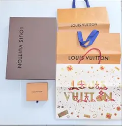 LOUIS VUITTON 箱2点 ショップ袋3点 まとめ売り