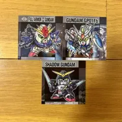 元祖SDガンダム スナック シールⅡ 3枚セット NO51 55 60
