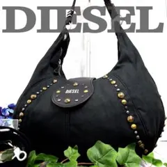 DIESEL y2k archive shoulder bag studs 黒