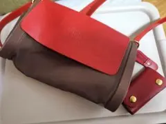 イルビゾンテ　2点セット　イルビソンテポシェット　キーケース　赤のポシェット