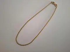 GIVENCHY ジバンシィ　ネックレス　Gロゴ　チェーン　ゴールド　ツイスト