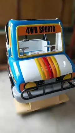 4WD SPORTS 子供用 乗り物 遊具 青色 中古車 引き取り限定け - メルカリ