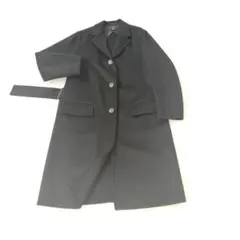 UNIQLO JIL SANDER ＋J カシミヤ混 ロングコート S. 黒