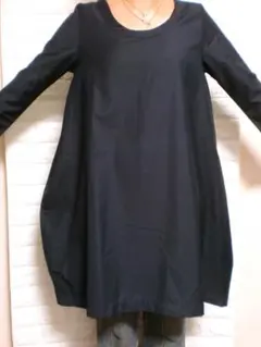 美品♪●JEANASIS●濃紺チュニック● F●可愛いシルエット♪