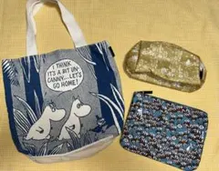 ムーミン トートバッグとポーチ3点セット　リトルミイ