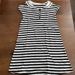 xgirl セーラー襟 ノースリーブワンピース　120cm