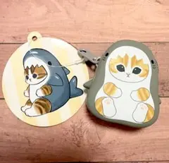 サメにゃん　ミニシリコンポーチ