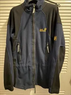 ヴィンテージ品　Jack Wolfskin フリースジャケット ネイビー