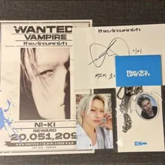 enhypen 韓国　popup 特典　ニキ